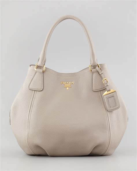 prada grey leather bag|prada medium shoulder leather bag.